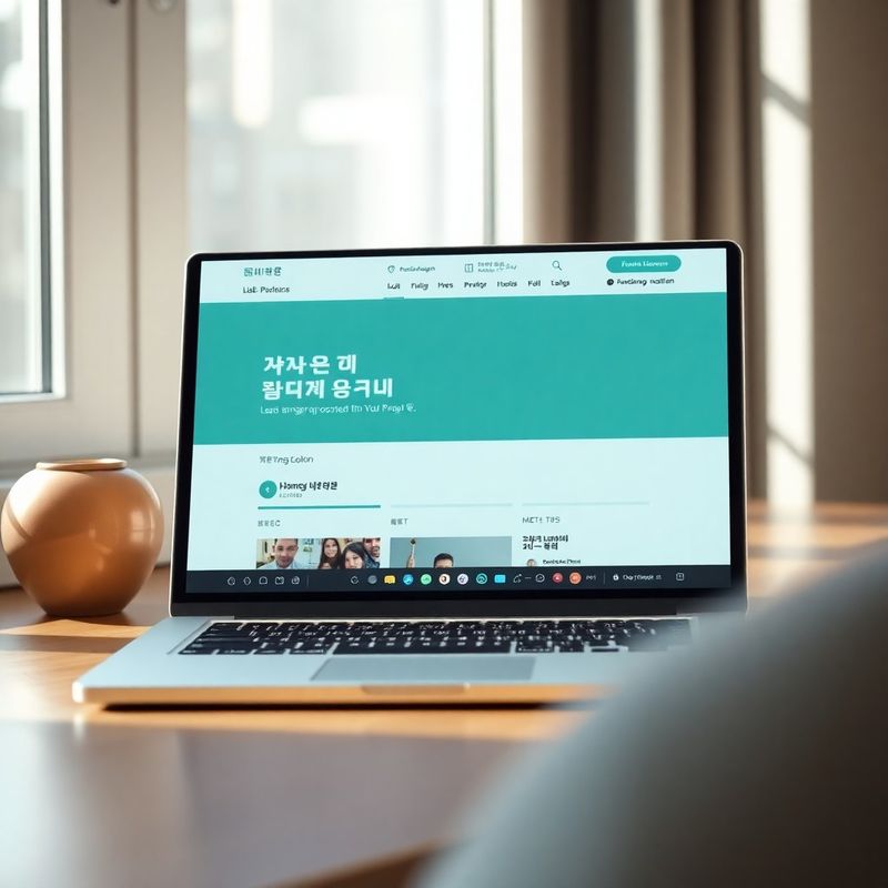 틸 색조가 적용된 서울 스튜디오 학습 플랫폼 UI